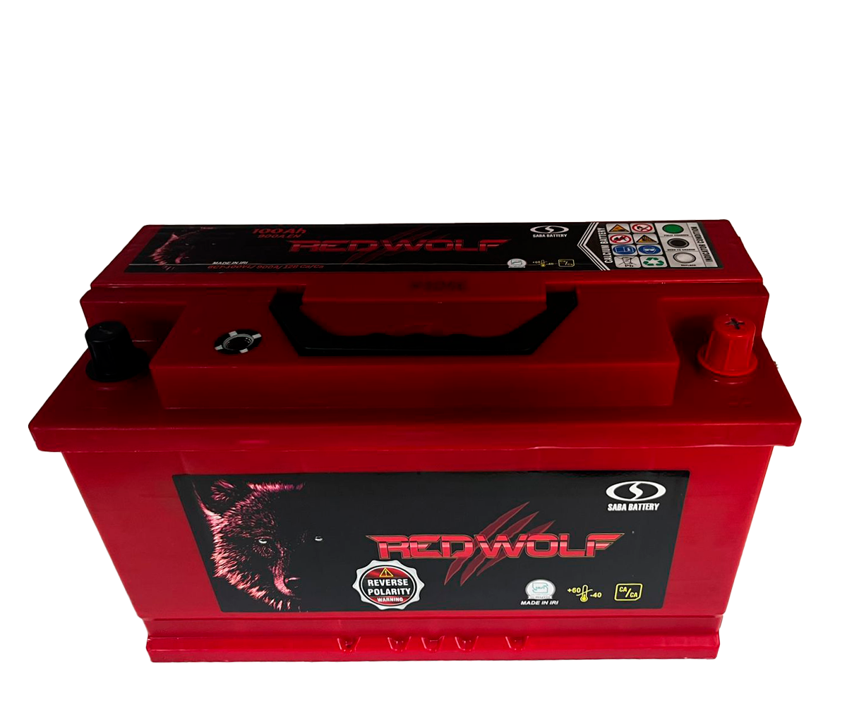 Аккумулятор, RED Wolf, 100 Ah, 900 A, обратная полярность